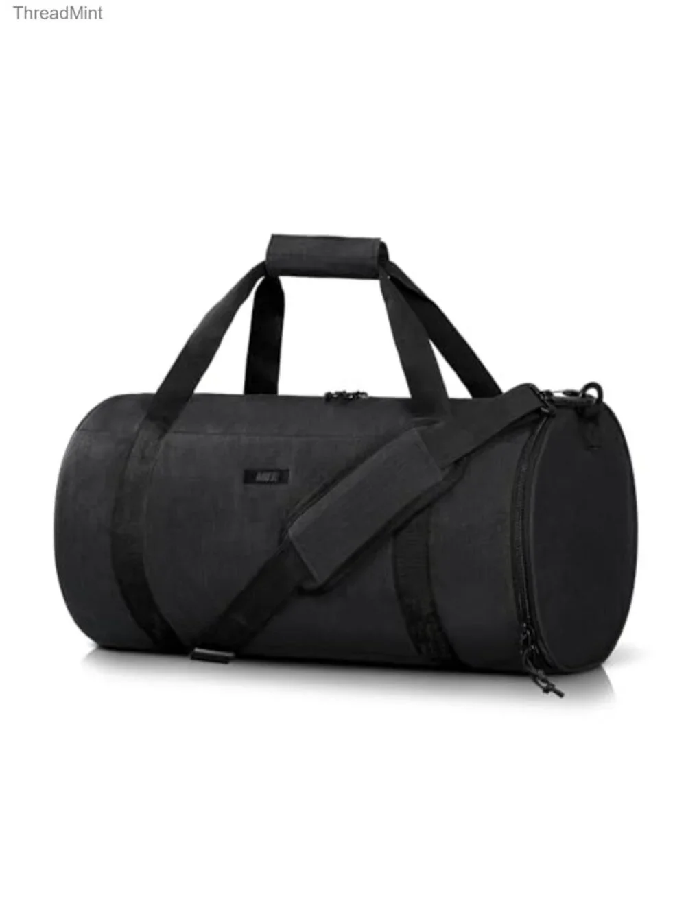 24L Nylon Duffle Bag with Shoe Compartment & Wet Pocket